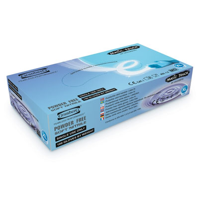  Vienreizlietojamie cimdi Granberg Soft Nitrile 114.631, 50p. 