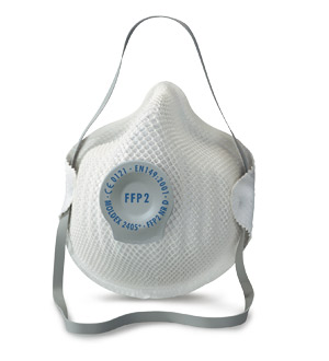 Respirators Moldex 2405 FFP2 NR D