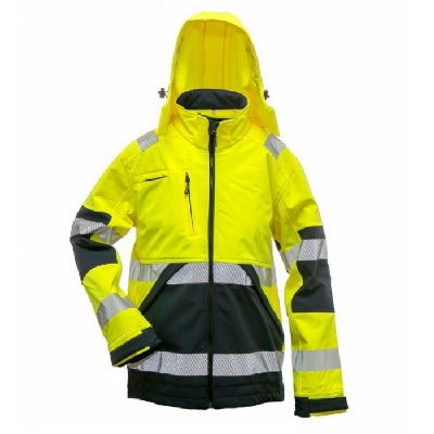 Darba jaka VALENCIA Softshel 4083 Hi-Vis dzelt./zils