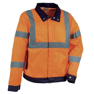 Darba jaka COFRA Hi-Vis TEMPEL/DAZZLE, oranža
