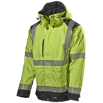 Ziemas darba jaka LB430 Hi-Vis, dzeltena