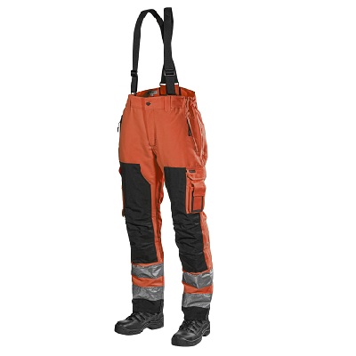 Ziemas darba bikses L.Brador165 Hi-Vis oranžas