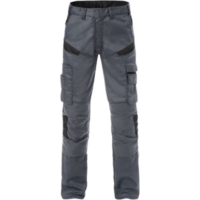 Darba bikses FRISTADS 2555 STFP, pelēks/melns