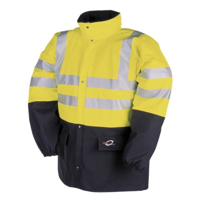 Darba lietus jaka SIOEN Flexothane 4303 Carmaux, Hi-Vis dzeltena