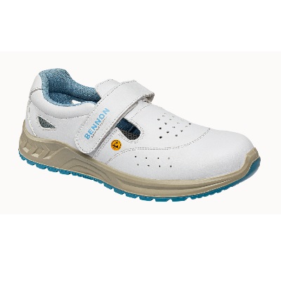 Darba sandales BENNON WHITE O1 ESD, baltas