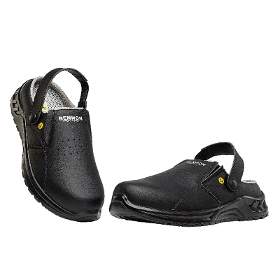 Kurpes BNN 0694010460 Slipper OB ESD, melnas