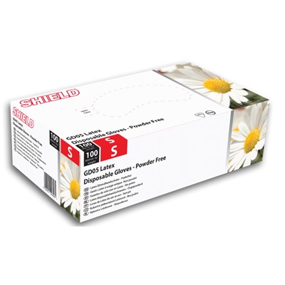 Vienreizlietojamie lateksa cimdi HPC GD05, 50 p.